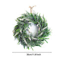 Lifeideas Artificial Lavender Round Door Decoration Wreath
