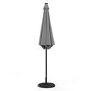 Livingandhome Outdoor Solar 24 LED Lights Patio With Crank For Patio Market With Base
