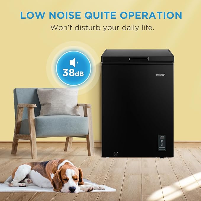 Comfee 99L Freestanding Chest Freezer with Digital Temperature Control