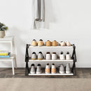 Lifeideas Foldable Multi-Tier Metal Shoe Rack