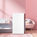 Comfee White 93L Under Counter Fridge with 3 Glass Shelves