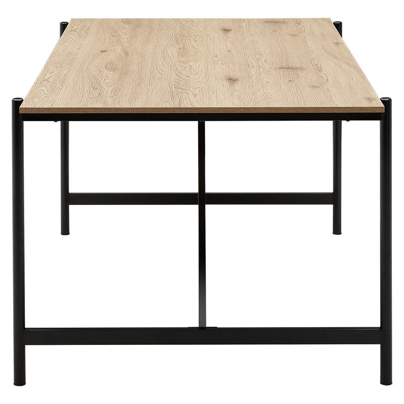 Livingandhome Wooden 4-Seater Dining Table