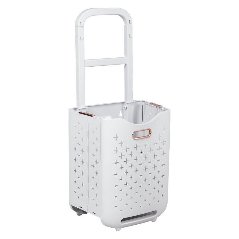 Lifeideas 3-Tier Foldable Laundry Baskets with Casters