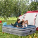 Outsunny King Inflatable Mattress with Electric Pump, 203 x 152 x 46cm
