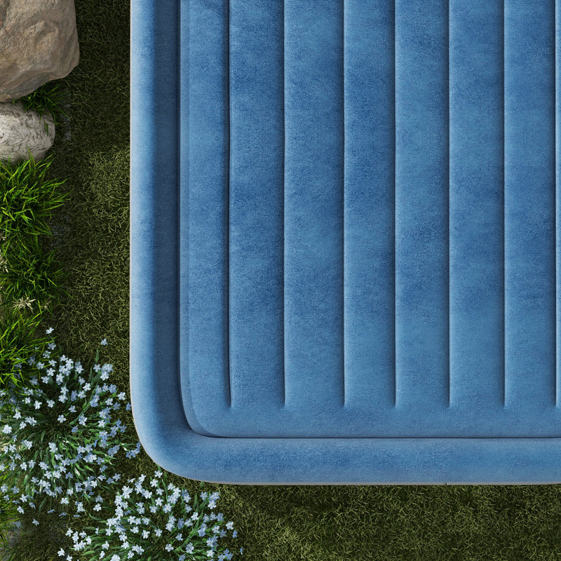 Outsunny King Inflatable Mattress with Electric Pump, 203 x 152 x 46cm