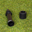 7Kg / 7 Litre Capacity Water Filled Garden Parasol Umbrella Base In Black