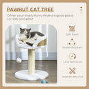 PawHut Cat Tree Tower Activity Centre with Scratching Posts