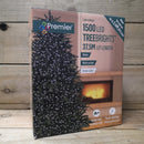 37.5m 1500 LED TreeBrights Christmas String Lights with Timer in Cool White
