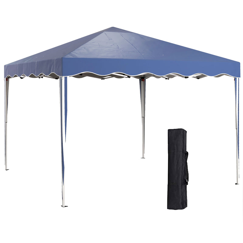 Outsunny 3x3(m) Pop Up Gazebo Marquee Tent For Garden W/ Carry Bag