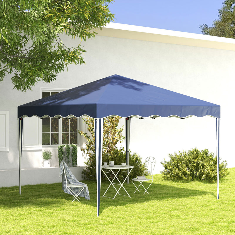 Outsunny 3x3(m) Pop Up Gazebo Marquee Tent For Garden W/ Carry Bag