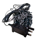 380 LED 23m Christmas Outdoor 8 Function Timer Lights in Warm White