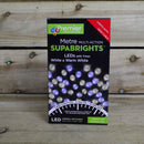200 LED 16m Premier SupaBrights Indoor Outdoor Christmas Multi Function Mains Operated String Lights with Timer in Warm & Cool White