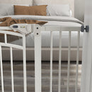 Pressure Fit Safety Gate w/ Auto Closing Door, for Small Medium Dogs, 74-100cm