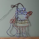 59cm x 45cm Light up FlexiBrights Christmas Santa Silhouette with 237 Multi-Coloured LEDs