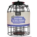 Wild Bird Fat Ball Feeder with Squirrel Guard