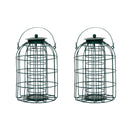 Wild Bird Fat Ball Feeder with Squirrel Guard