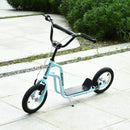 HOMCOM Teen Kids Blue Stunt Scooter