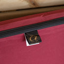 99 x 41cm Cushion Base for 2 Seater Wooden Garden Bench in Burgundy