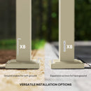 Outsunny 3 X 3(m) Garden Pergola With Retractable Roof, UPF30+