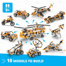 Inventor Motorized Double-Blade Helicopter 10 Models