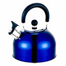 2 Litre Stainless Steel Whistling Kettle (Blue)