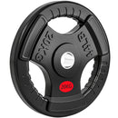 SPORTNOW 2 x Olympic Weight Plates, Weight Plate Discs with Tri-Grips
