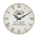 Home Sweet Home Wall Clock 34cm