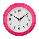 Elliot Vintage Hot Pink Round Wall Clock