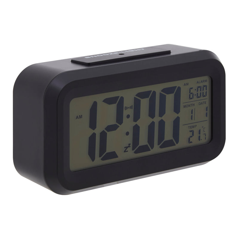 Camran Black LCD Digital Clock