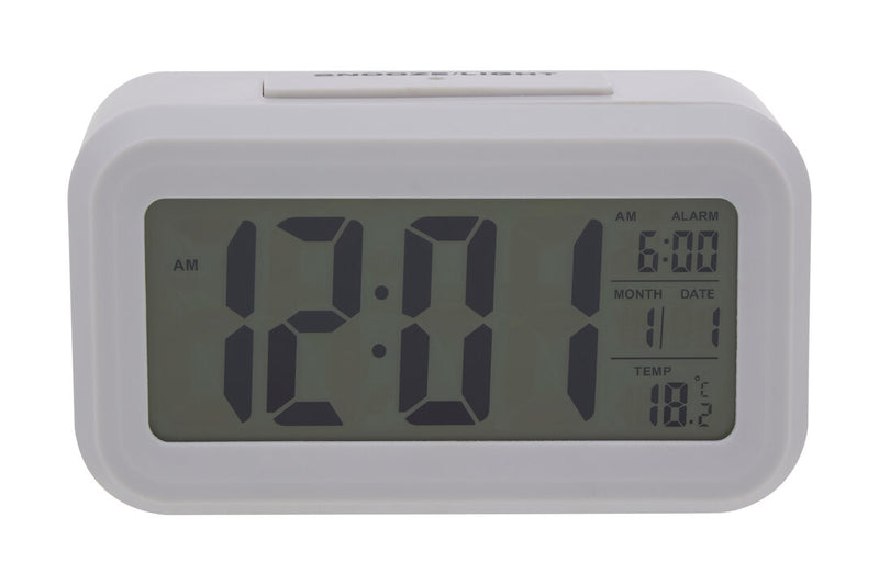 Camran Grey LCD Digital Clock