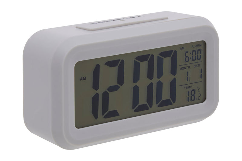 Camran Grey LCD Digital Clock