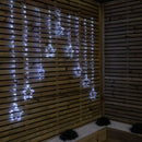 1.2m x 1.2m FlexiBrights Christmas Star Curtain Lights with 258 White LEDs