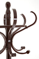 Kennedy Mahogany Finish Coat Stand