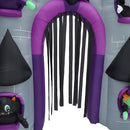 Halloween Lighted Haunted Castle Arch Inflatable