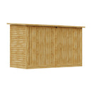 Breeins Outdoor Wood Storage Shed For Bicycle