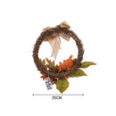Autumn Sunflower Wreath with Lighted