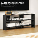 HOMCOM Corner TV Stand, TV Unit With Open Shelves For 47 Inch TV