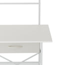4-Tier Open Shelves Dressing Table With Drawer