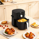 Toshiba 5.2L Air Fryer With Heat-Q Technology, Quick And Easy Meals, 8 Preset Menus