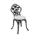 Breeins 3pcs Cast Aluminum Outdoor Bistro Dining Set