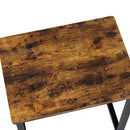 Livingandhome Set of 2 Rectangle Bar Stools