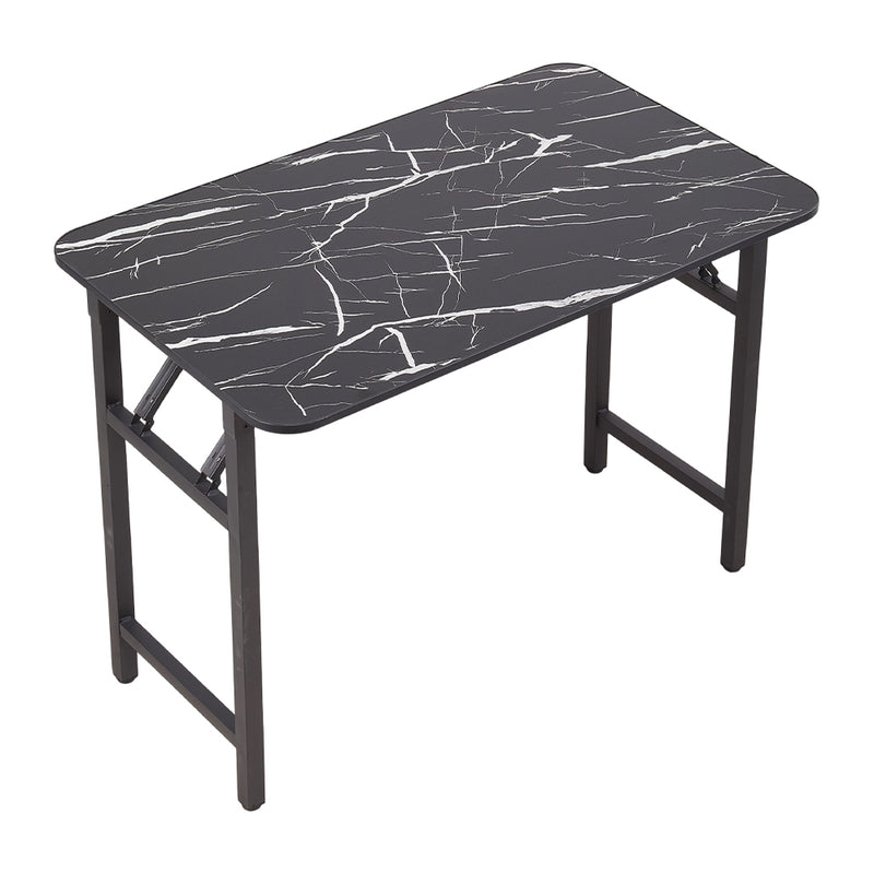 Livingandhome Folding Dining Table with Double Spring Mechanism