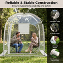 215 X 215 CM All Weather Pod Sports Tent For 2-4 People Outdoor Clear Bubble Tent