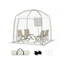 215 X 215 CM All Weather Pod Sports Tent For 2-4 People Outdoor Clear Bubble Tent