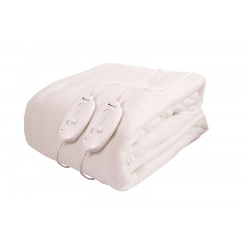 Homefront Electric Blanket Superking Size Dual Control, Built In Advanced Overheat Protection System With Auto Safety Shut Off