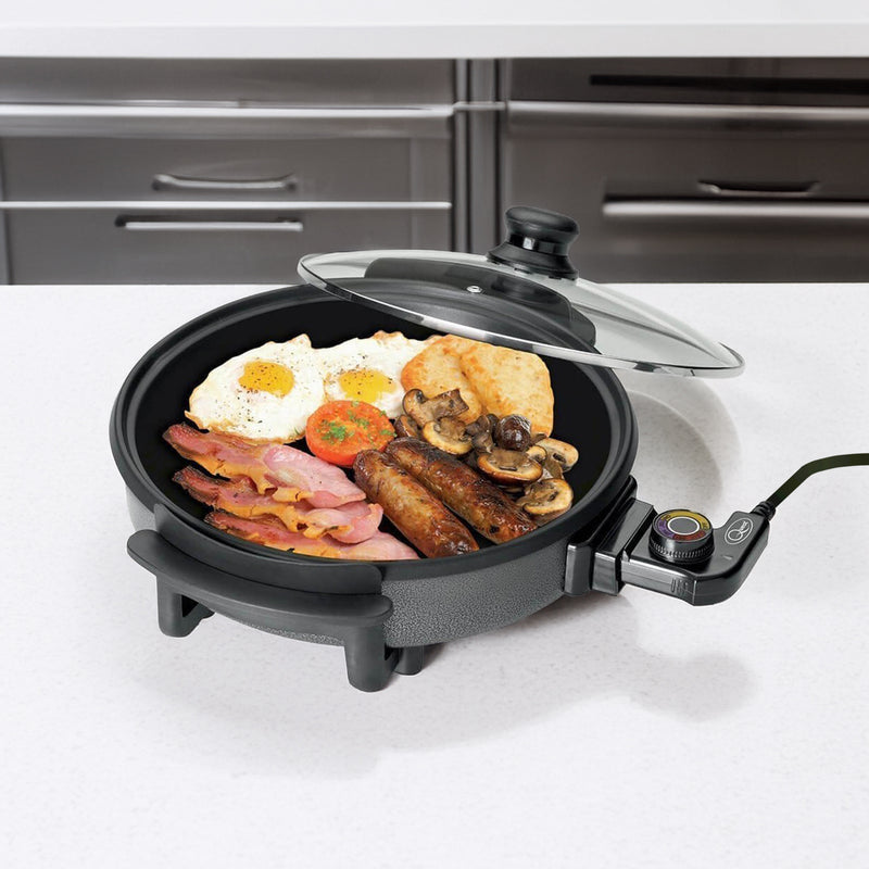 Quest 30cm Multi Cooker - Black