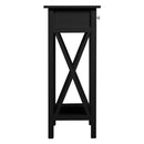 Cottonfy UK Wooden One Drawer Bedside Table