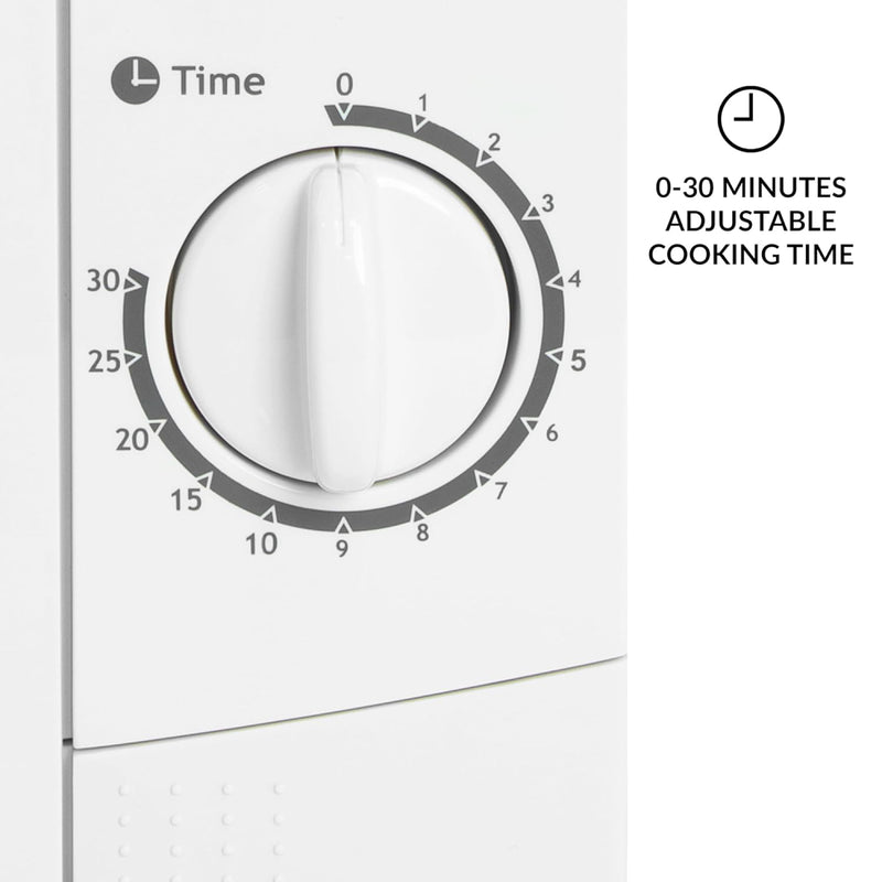 Quest 20l 700w Manual Microwave - White