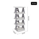 Livingandhome 5-Tier Corner Shoe Rack