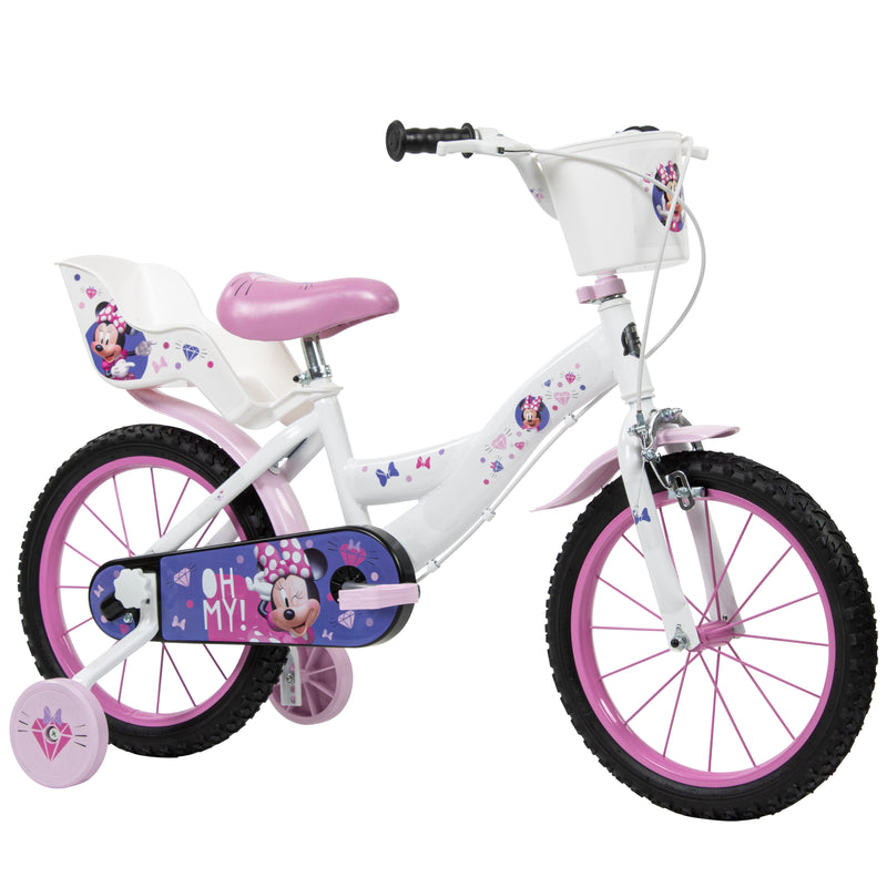 Minnie Bicycle - White, Pink